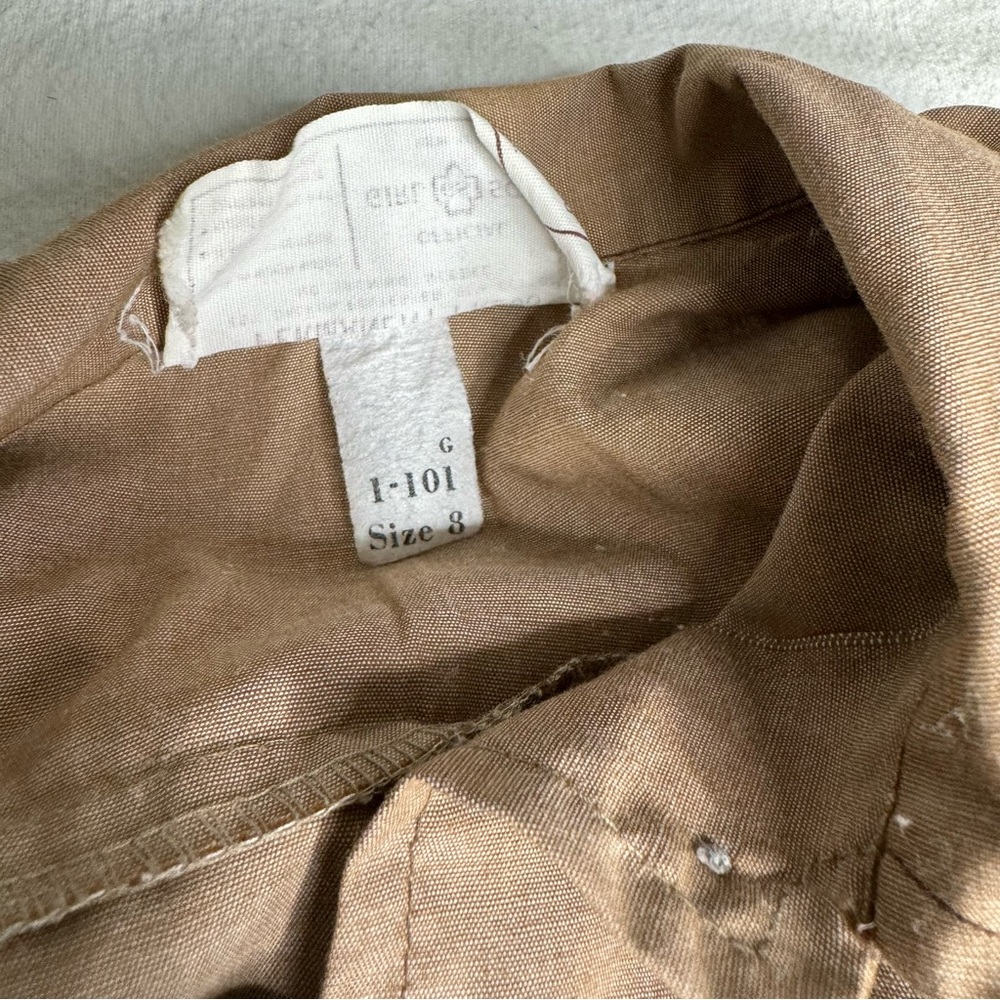 Girl‎ Scout Set Of 2 Uniform Dresses Green & Brown Size 10 8 Permanent Press Tag - Picture 8 of 17